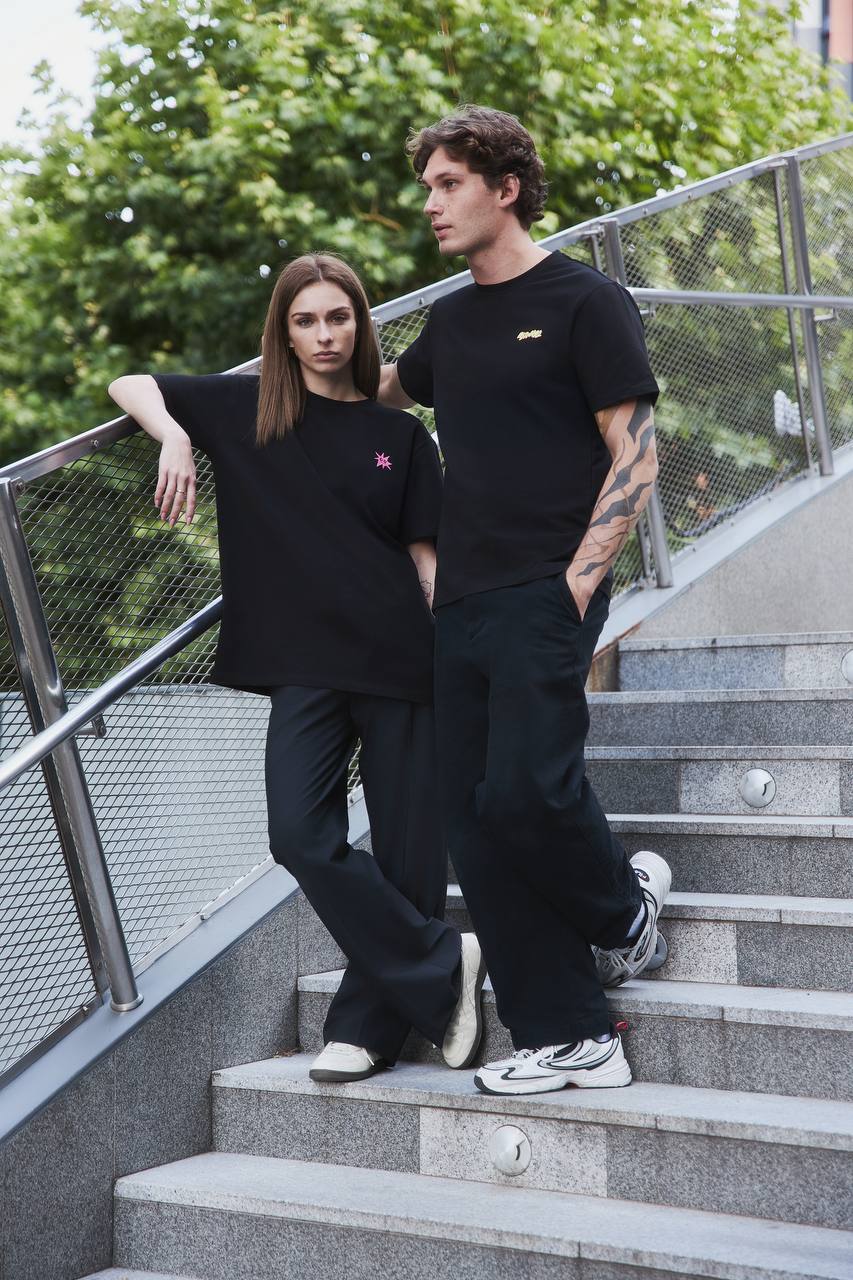 Футболка  «We’re out, we’re loud»